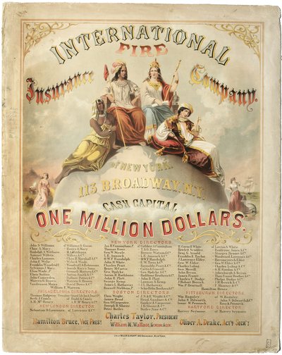 International Fire Insurance Company of New York door Major and Knapp Sarony